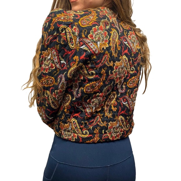 Vintage Custom Michelle Stuart Quilted Jacket - Picture 4 of 6